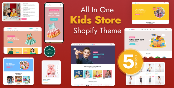 ToyMan - Kids Toys & Baby Fashion Store Shopify 2.0 HTML Theme