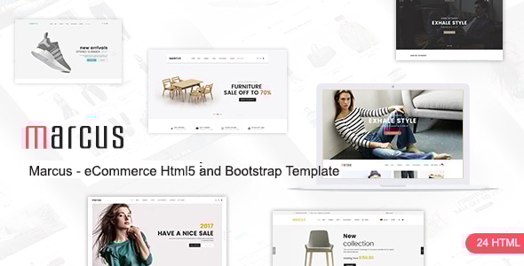 Marcus: Versatile eCommerce HTML Template