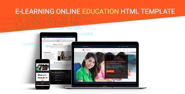 E-LEARNING: Premium HTML Template for Online Education