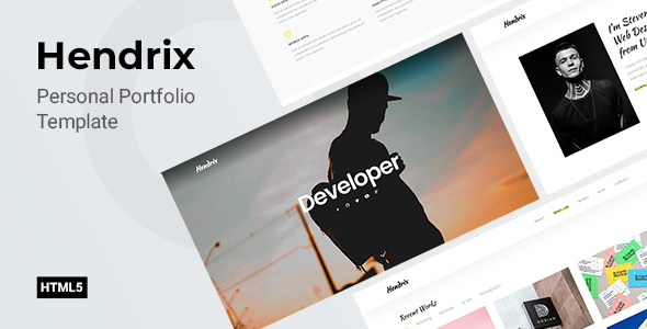 Hendrix: Showcase Your Personal Portfolio with Style