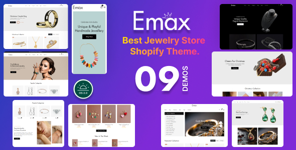 Emax - Jewelry Shopify Theme