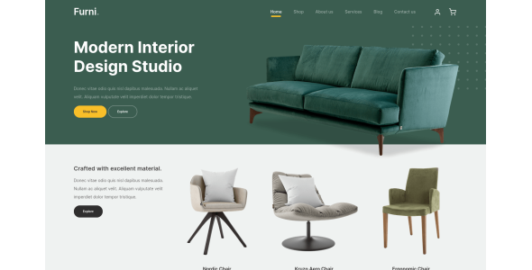 Furni – Free Bootstrap 5 Business & Corporate Website Template