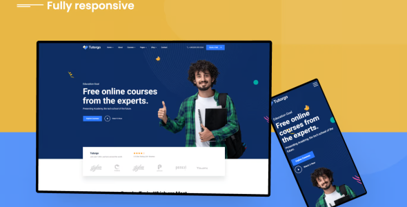 Tutorgo - Online Learning Education HTML Template