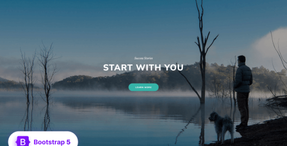 Baikal – HTML5 Bootstrap 5 Template for Business Website