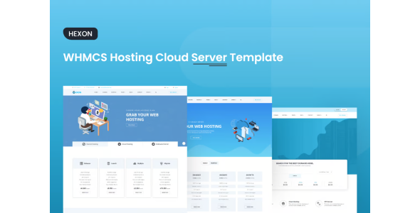 HEXON-WHMCS Hosting Cloud Server Template