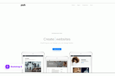 Posh – A Revolutionary New Way of Creating Websites