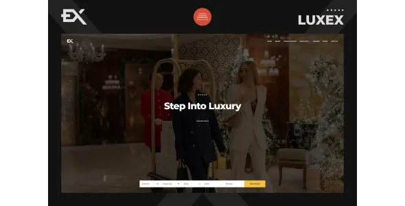 Luxex: Premium Hotel Template for Luxurious Stays