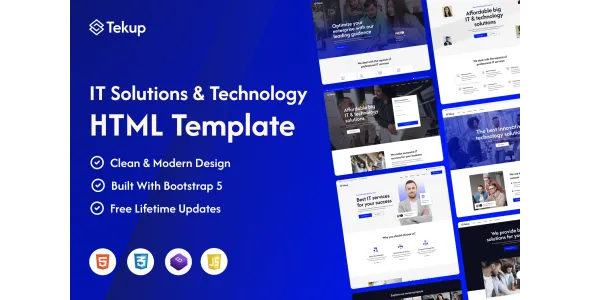 Tekup - Technology IT Services Html Template