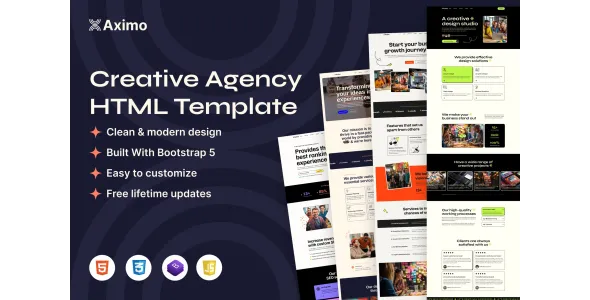 Creative Agency HTML Template
