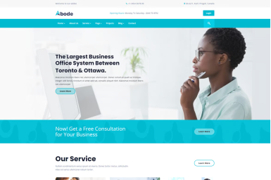 ABODE - Consulting, Finance, Business HTML5