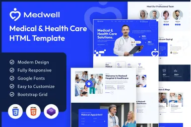 Medwell | Medical & Health Care HTML Template