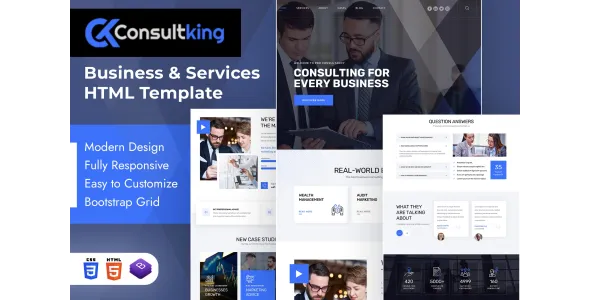 Consultking | Business HTML Template