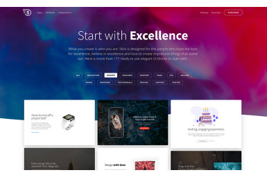 Slick – Drag & Drop Bootstrap Template Generator