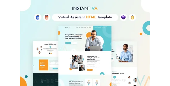 Instant VA | Virtual Assistant HTML Template